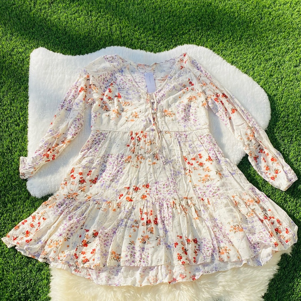 American Eagle Outfitters Floral Boho Dress
